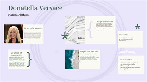 versace presentation powerpoint|Donatella Versace by Sarina Schoemer on Prezi.